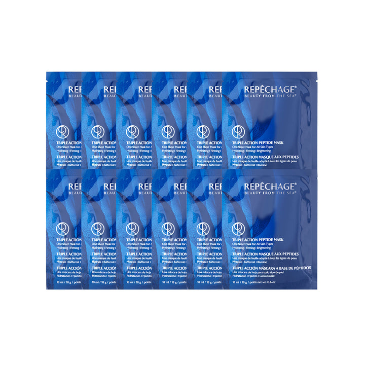 Triple Action Peptide Mask (12 Sheet Masks)